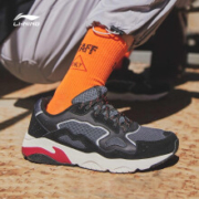 限35码： LI-NING 李宁 AGCN378 女款经典老爹鞋