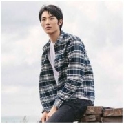 NINETYGO 90分 男士法兰绒衬衫