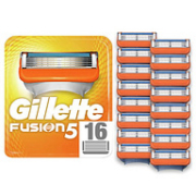 Prime会员：Gillette 吉列 融合剃须刀片 16件装