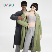 DAPU 大朴 2020年新款 情侣日式舒棉绒治愈系加厚保暖睡袍