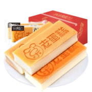 乐锦记 传统老式鸡蛋糕 原味 500g 整箱
