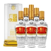 天猫超市 五粮液股份尊酒 52度纯粮浓香型白酒 500ml*6瓶