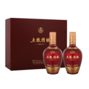 五粮液 五粮精酿 浓香型白酒 52度500ml*2瓶 礼盒装