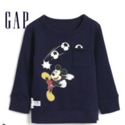 Gap 盖璞 男女幼童抓绒保暖运动卫衣 34.5元包邮