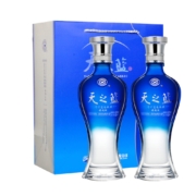 88VIP： YANGHE 洋河 天之蓝 52度 520ml*2瓶