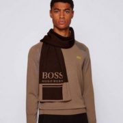 BOSS Hugo Boss 雨果·博斯 男士初剪羊毛混纺围巾 直邮含税到手￥202.02