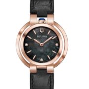 BULOVA 宝路华 女士镶钻皮带石英手表 97P139 到手￥1316.74