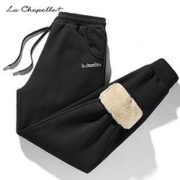 百亿补贴： La Chapelle 拉夏贝尔 男款冬季加绒加厚休闲长裤