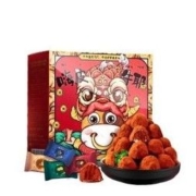 诺梵 松露黑巧克力糖果礼盒装 牛年大礼包 500g
