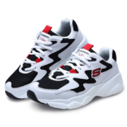 Skechers 斯凯奇 999090-BKGD 男士休闲运动鞋