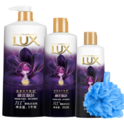 百亿补贴：LUX 力士 香氛沐浴乳 幽莲魅肤 1kg+沐浴球1个