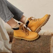 Semir 森马 1DG079460238 情侣款马丁靴