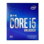 intel 英特尔 i5-10600KF 盒装CPU处理器