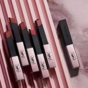 2020秋冬新品！YSL 圣罗兰 小粉管 细管柔光纯口红 3g  #204-carmín privado