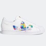 11日0点！ adidas 阿迪达斯 三叶草 SUPERSTAR PRIDE FY9022 男女经典运动鞋