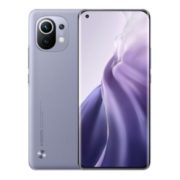 10点！MI 小米11 5G智能手机 烟紫（素皮） 套装版（赠充电器） 8GB+128GB