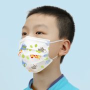 三层防护！HONEYWEST 汉妮威 一次性儿童口罩 40只装