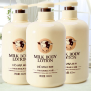 韩婵 牛奶滋润补水沐浴露 800ml