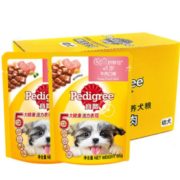 88VIP！味道鲜美！Pedigree 宝路 幼犬妙鲜包 牛肉/鸡肉 85g*12包