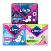 Libresse 薇尔 日夜组合卫生巾套装 56片（240mm*16片+320mm*8片+150mm*32片）