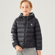 北美童装TOP品牌！ The Children's Place 90%白鸭绒 男女童中大童连帽羽绒服