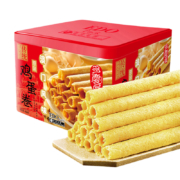 EDO Pack 澳门风味手工传统鸡蛋卷原味454g*4件