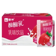 蒙牛 酸酸乳乳味饮品（草莓味）250ml×24盒*2件