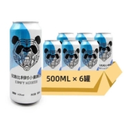 百亿补贴：熊猫精酿 安逸 比利时 小麦啤酒 500ml*6罐