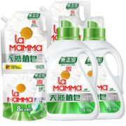 15日10点、88VIP！la mamma 妈妈壹选 天然皂液1kg*2瓶+1kg*2袋