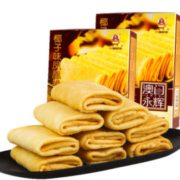 香醇美味！澳门永辉 经典手信糕点 凤凰卷200g/杏仁饼238g *2件
