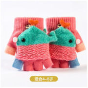 xomojing 小魔鲸 儿童秋冬手套