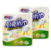 聚划算百亿补贴：心相印 厨房专用卷纸 75节*4卷