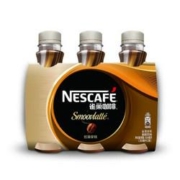 雀巢咖啡(Nescafe) 丝滑拿铁口味 咖啡 268ml*3瓶 *6件
