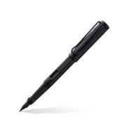 LAMY 凌美 Safari狩猎者 钢笔 不锈钢笔尖 磨砂黑 F尖