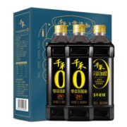 千禾 酱油醋  280天特级生抽1L*2+窖醋3年1L 零添加组合装 *2件