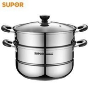 百亿补贴： SUPOR 苏泊尔 EZ26BS05 双层复底蒸锅 26cm
