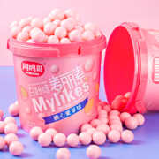 阿鸣哥 网红白桃味 麦丽素 桶装巧克力520g