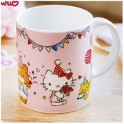 HELLO KITTY 凯蒂猫 陶瓷马克杯 340ml