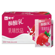 plus会员：蒙牛 酸酸乳 草莓口味乳味饮品 250ml*24盒*5件