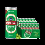 京东PLUS会员：青岛啤酒 经典11度 330ml*18听 *2件