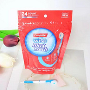 亚马逊销量第一、历史新低：24支x4袋 Colgate 高露洁 wisp 迷你爆珠2合1牙刷