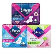 Libresse 薇尔 日夜组合卫生巾套装 56片（240mm*16片+320mm*8片+150mm*32片）