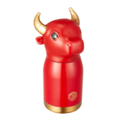 共禾京品 周大福红联名款 中国红 国潮风 保温杯