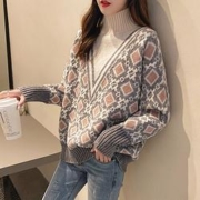 Tonlion 唐狮 62542FC0044434257 女士针织衫