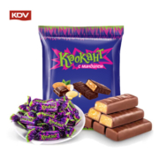 限地区：KDV 紫皮糖 巧克力味夹心糖 500g *7件