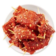 PLUS会员：LYFEN 来伊份 牙签牛肉 香辣味 100g *5件