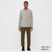 UNIQLO 优衣库 431732 男装法兰绒格子衬衫