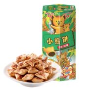 颗颗美味！Lotte/乐天 小熊夹心饼干巧克力味37g