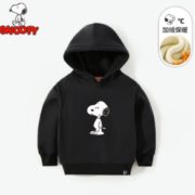 SNOOPY 史努比 儿童加绒保暖卫衣