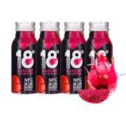5日0点：北纬18度 NFC红心火龙果汁100%纯果汁 200ml*4罐装